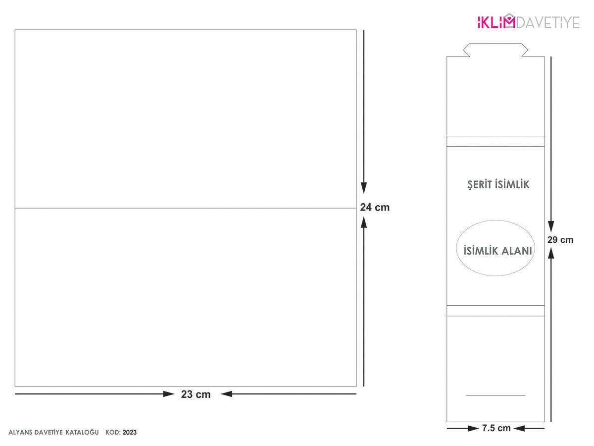 Alyans Davetiye     2023 - 9