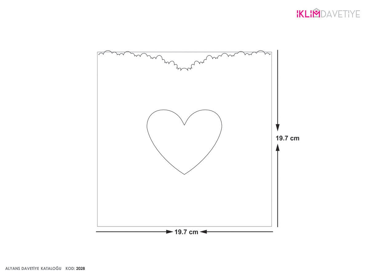 Alyans Davetiye     2028 - 7