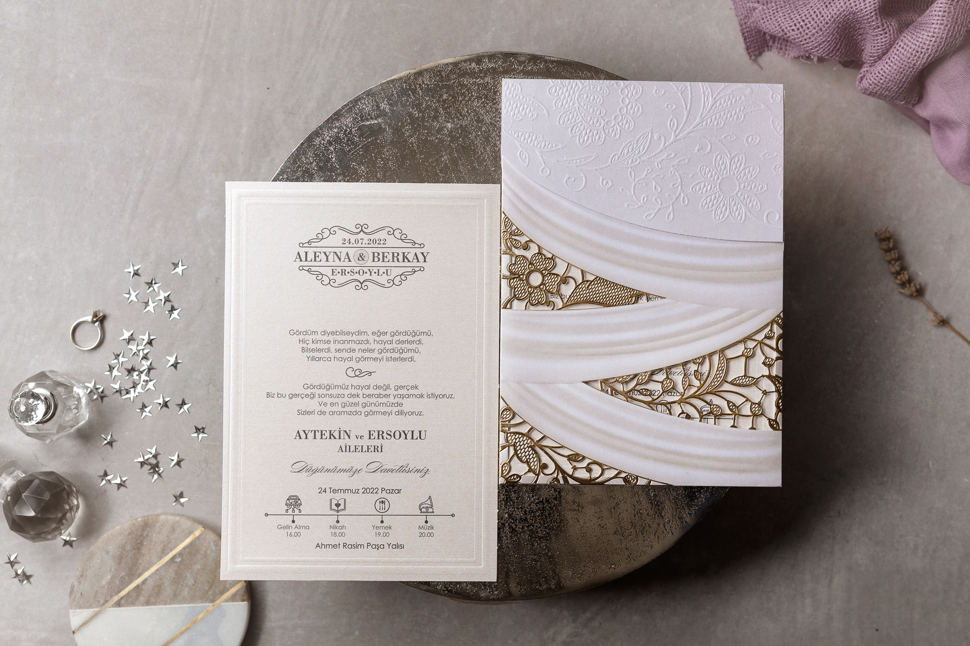 Wedding Davetiye     8383 - 3