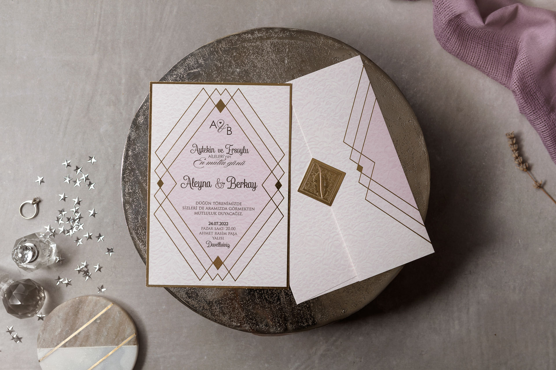 Wedding Davetiye     8384 - 2