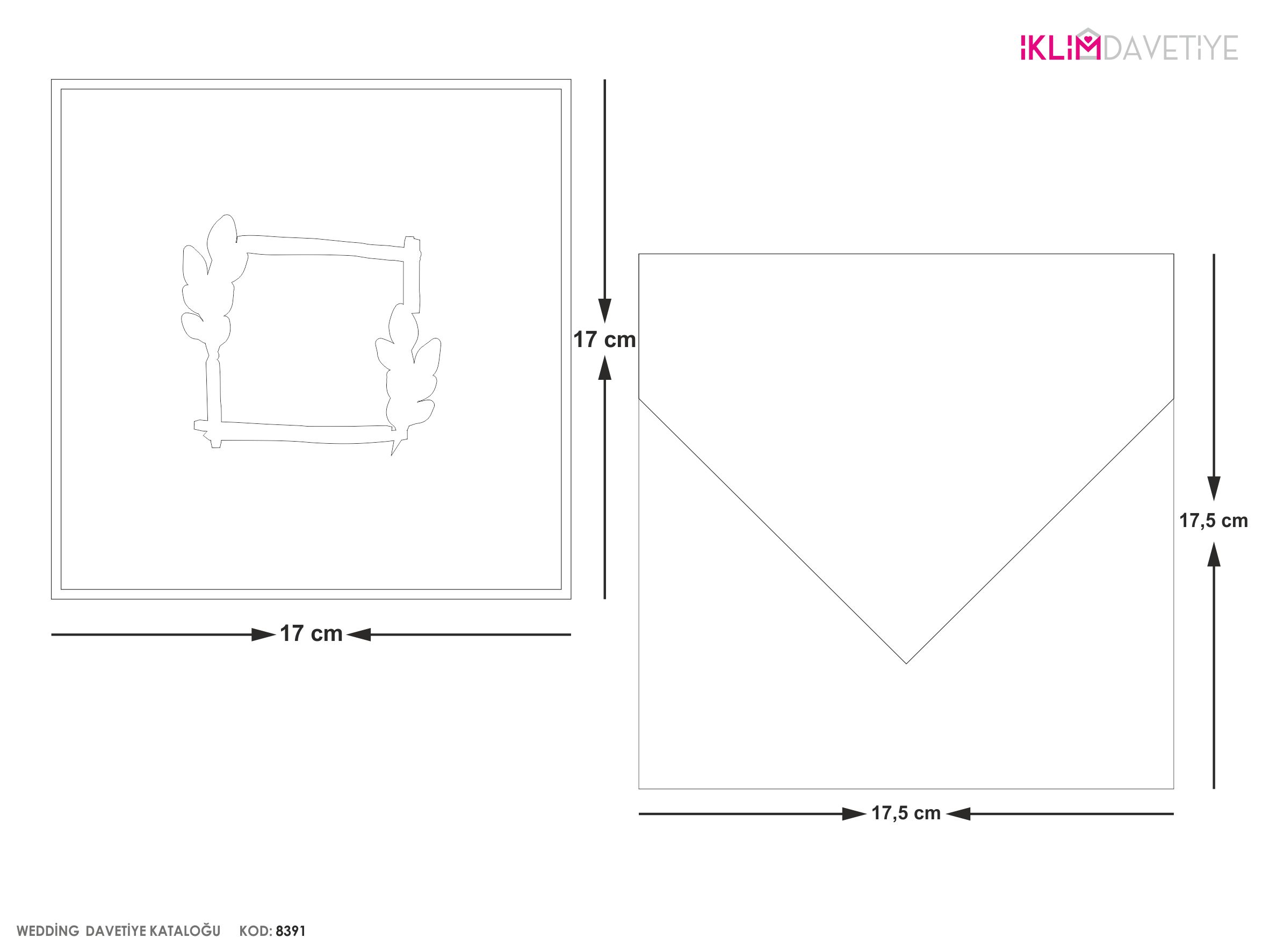 Wedding Davetiye     8391 - 7