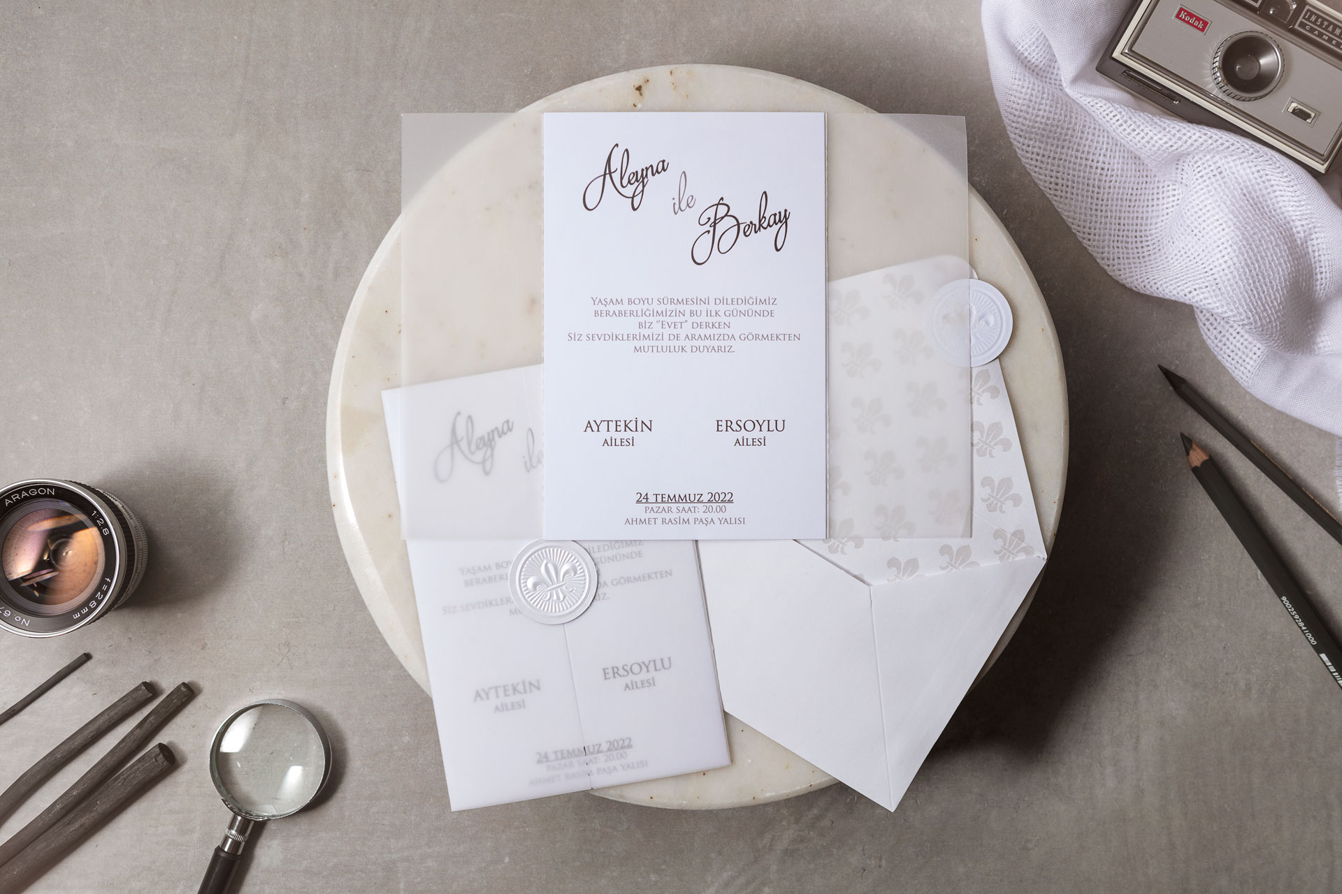 Wedding Davetiye     8398 - 5