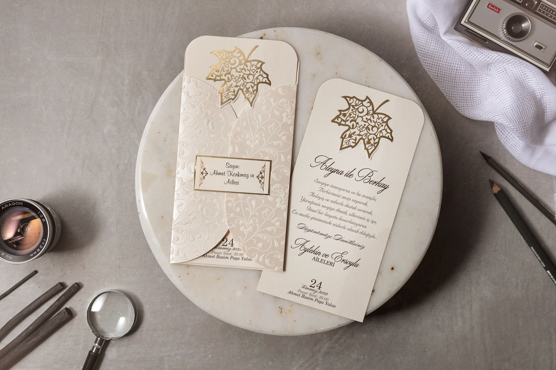 Wedding Davetiye     8417 - 4