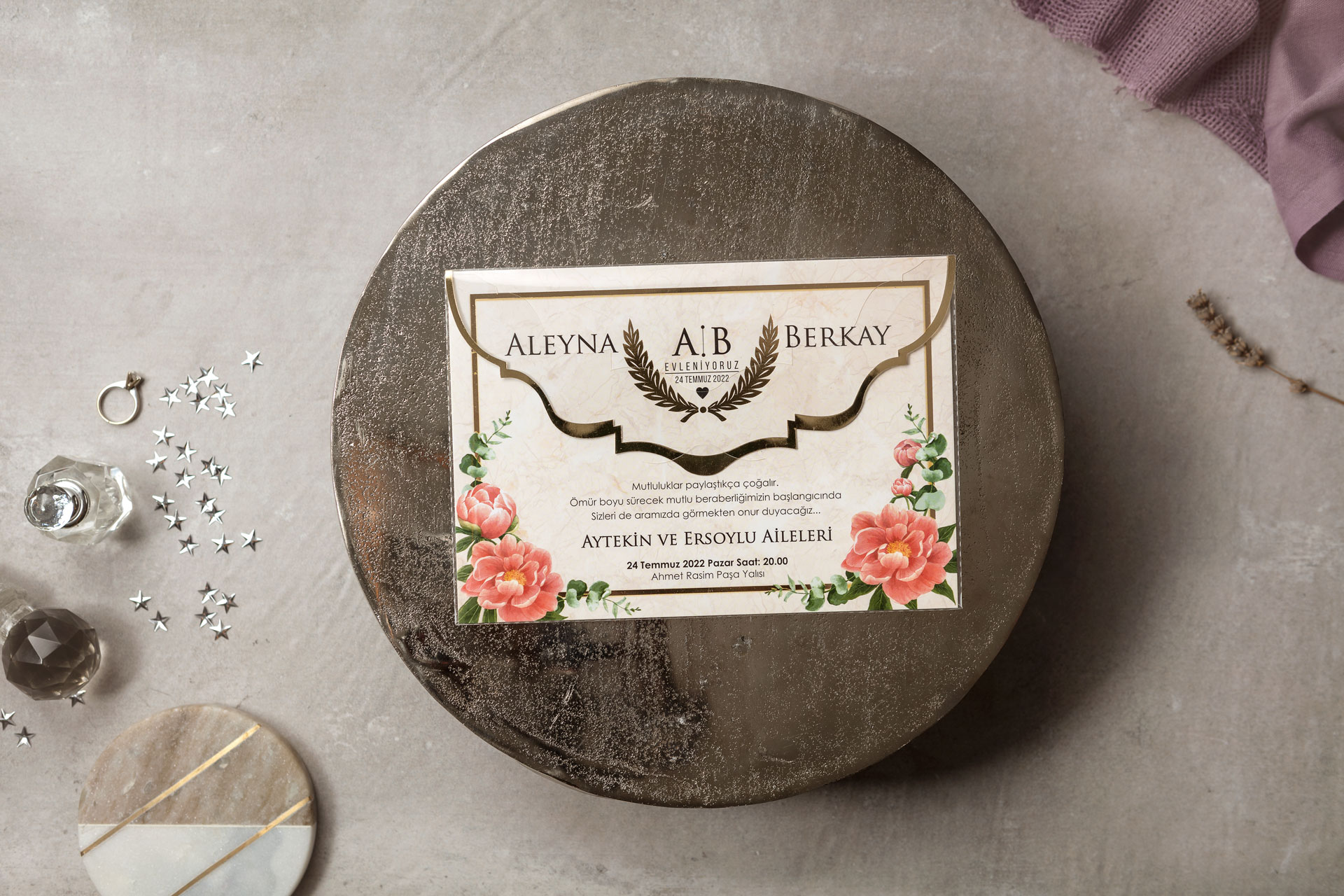 Wedding Davetiye     8431 - 2