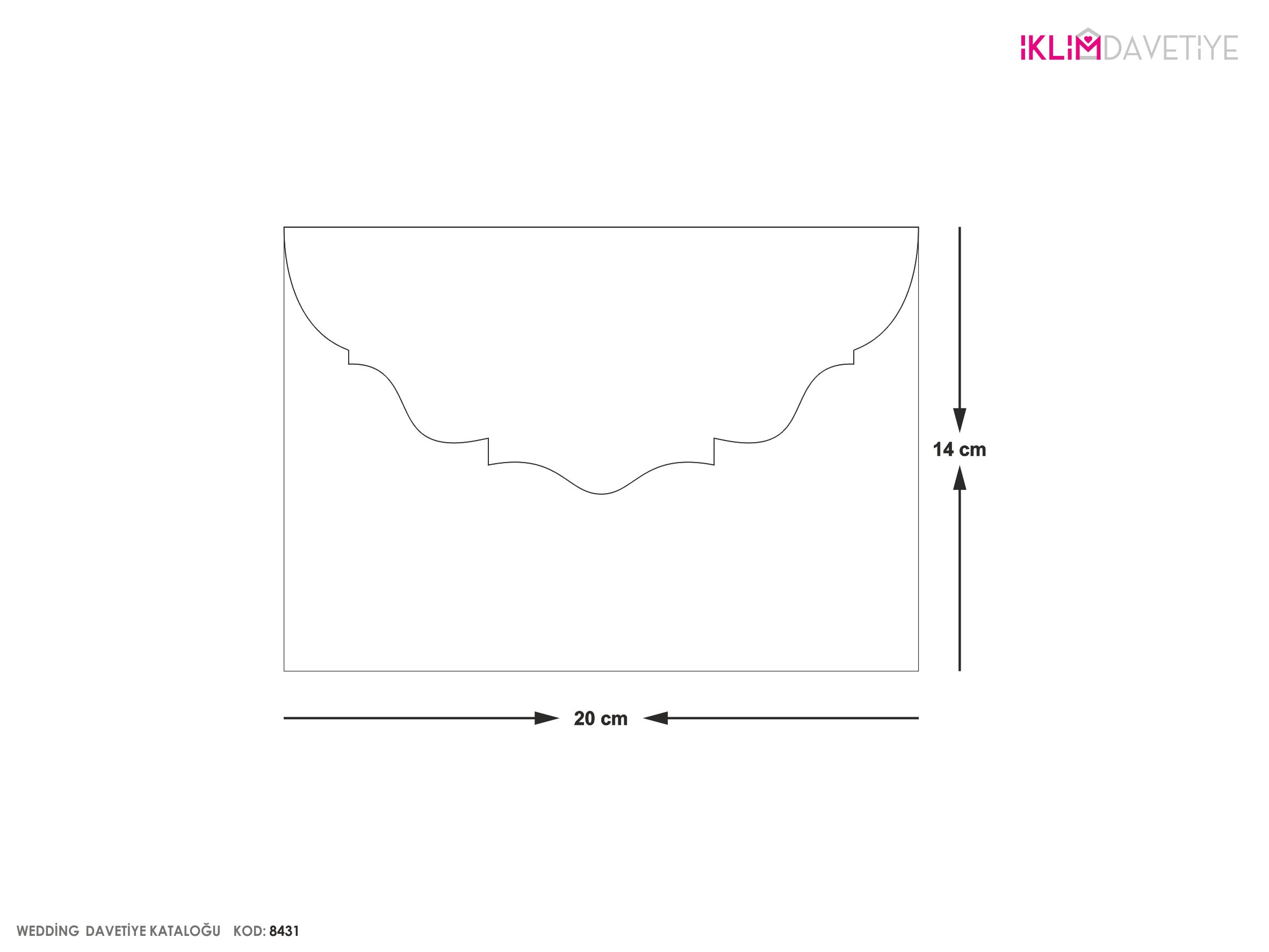 Wedding Davetiye     8431 - 7