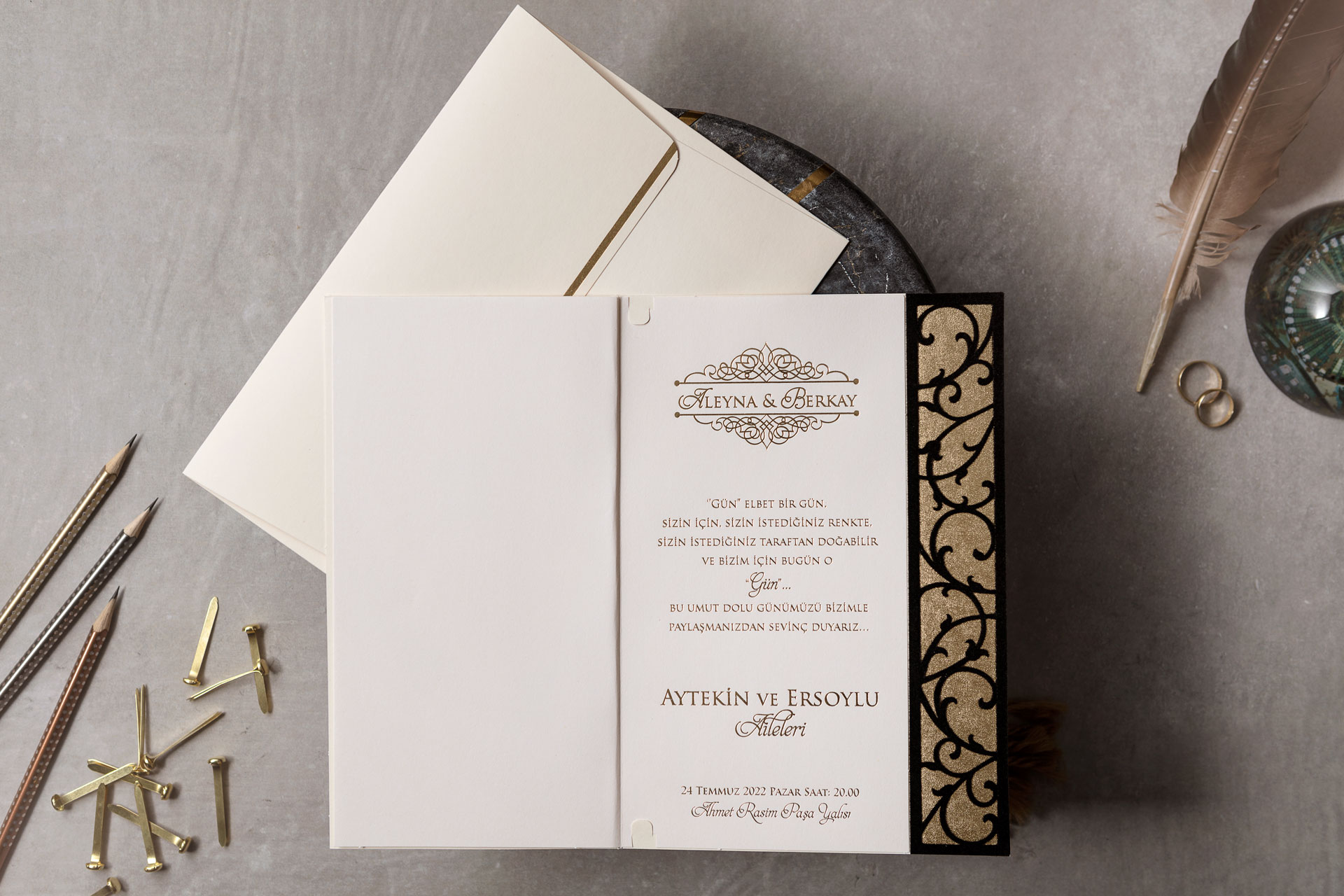 Wedding Davetiye     8435 - 4