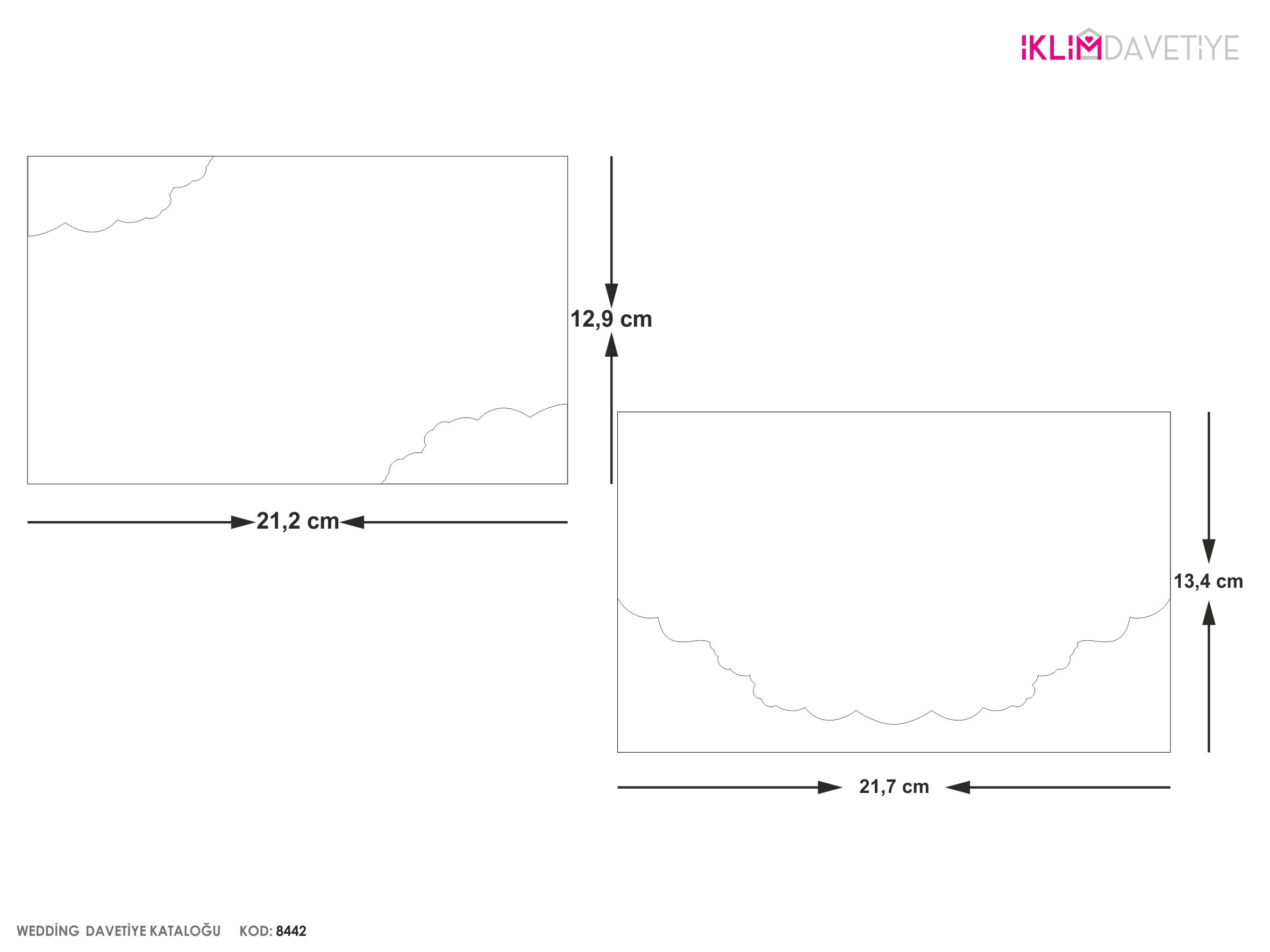 Wedding Davetiye     8442 - 5